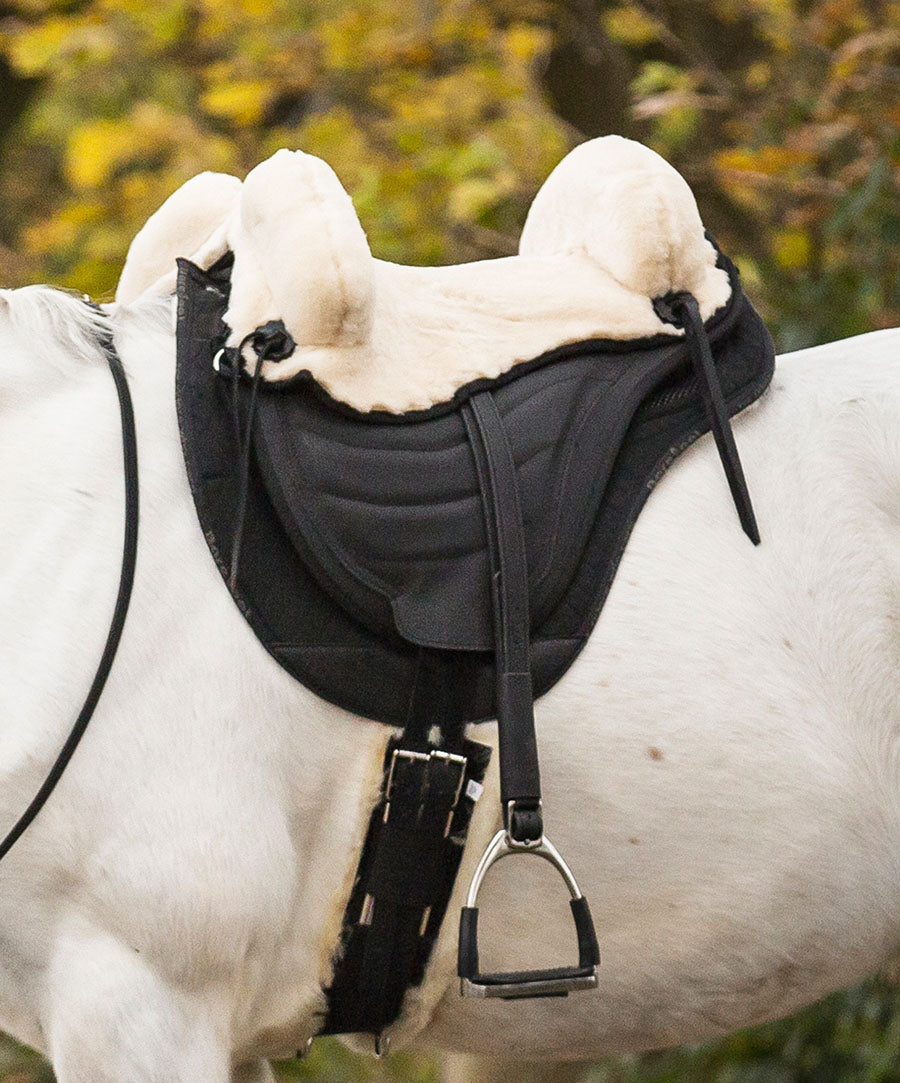 Sattel SOFT WALK, DryTex® mit Fellsitz