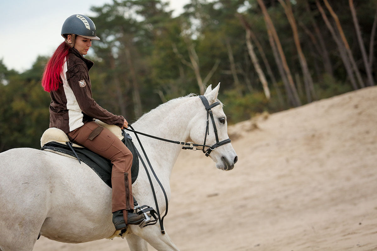 Sattel SOFT WALK, DryTex® mit Fellsitz
